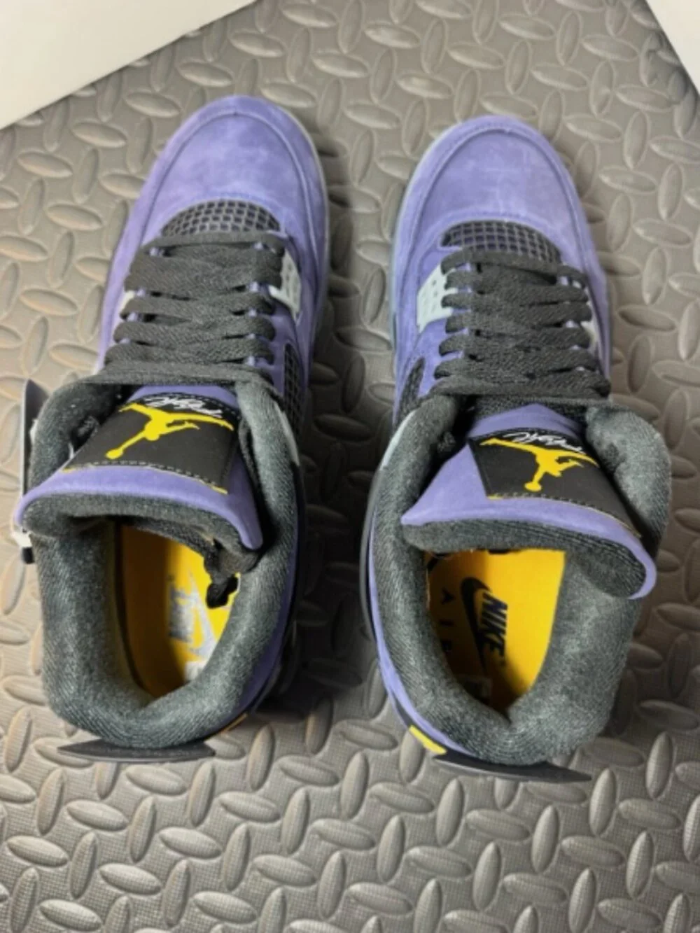 Air Jordan 4 Retro Lakers - Imperial Purple
